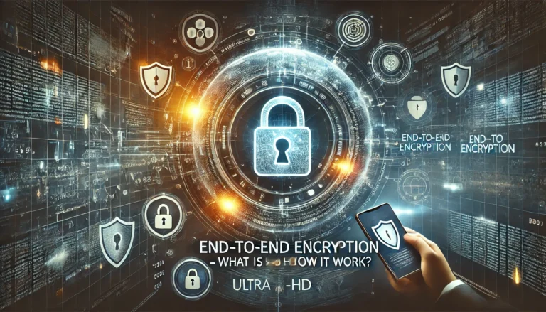 End-to-End Encryption (E2EE) – What Is It and How Does It Work