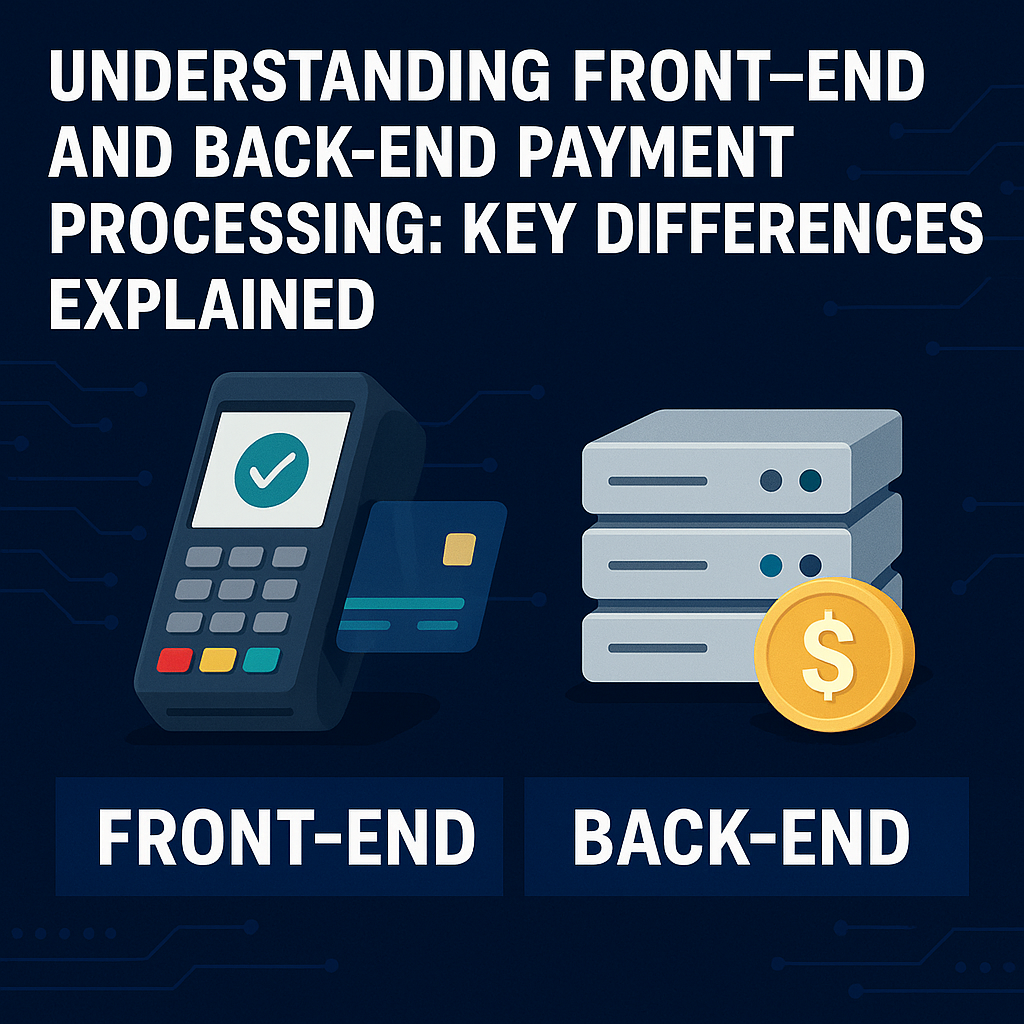 Understanding Front and Back-End Payment Processing
