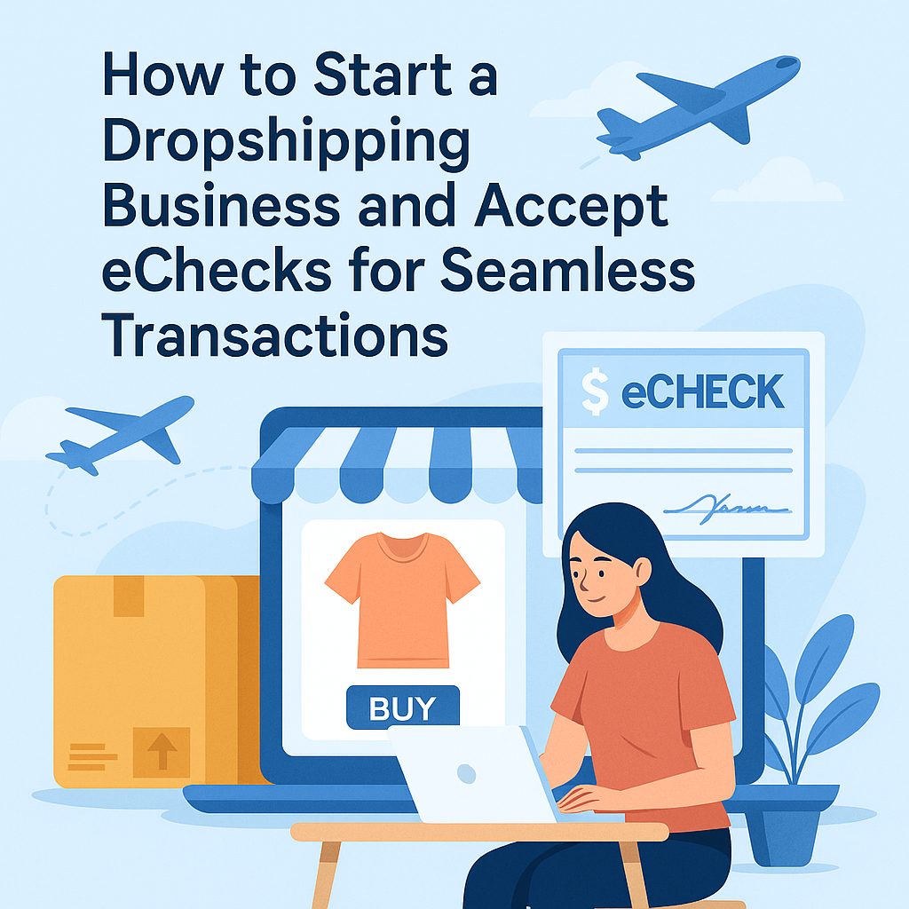 How to Start a Dropshipping Business and Accept eChecks for Seamless Transactions!