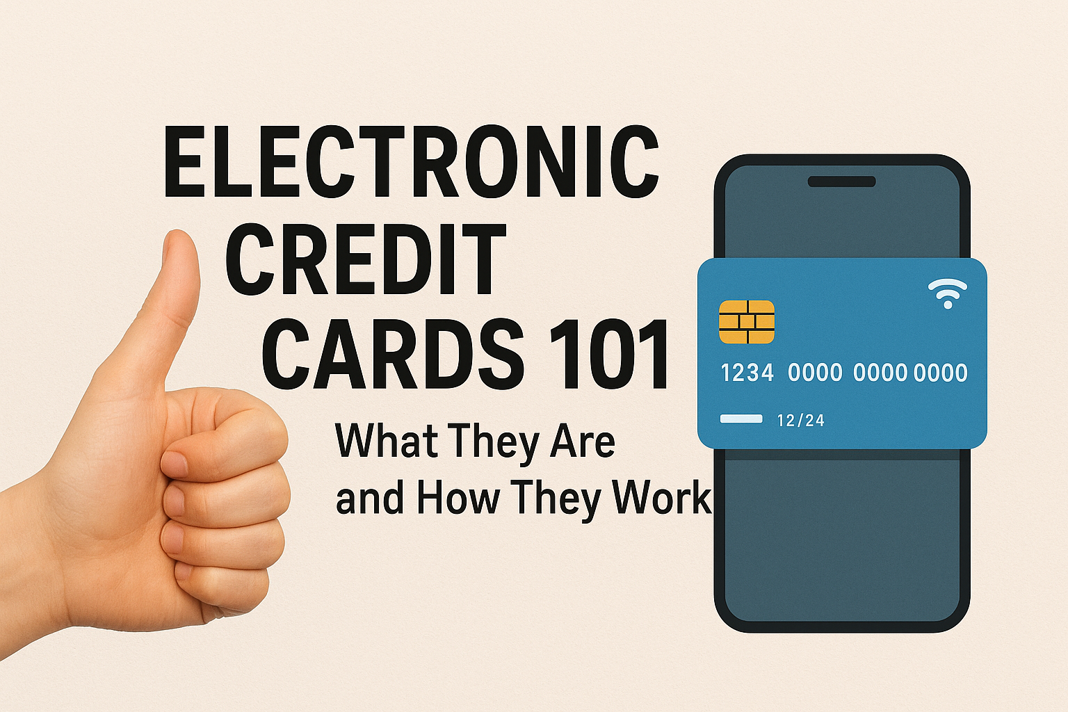 Electronic Credit Cards 101: What They Are and How They Work