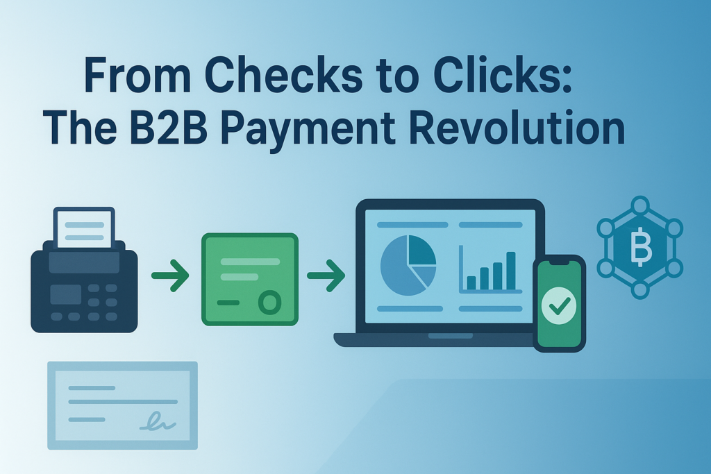 From Checks to Clicks: The B2B Payment Revolution Driving Digital Momentum