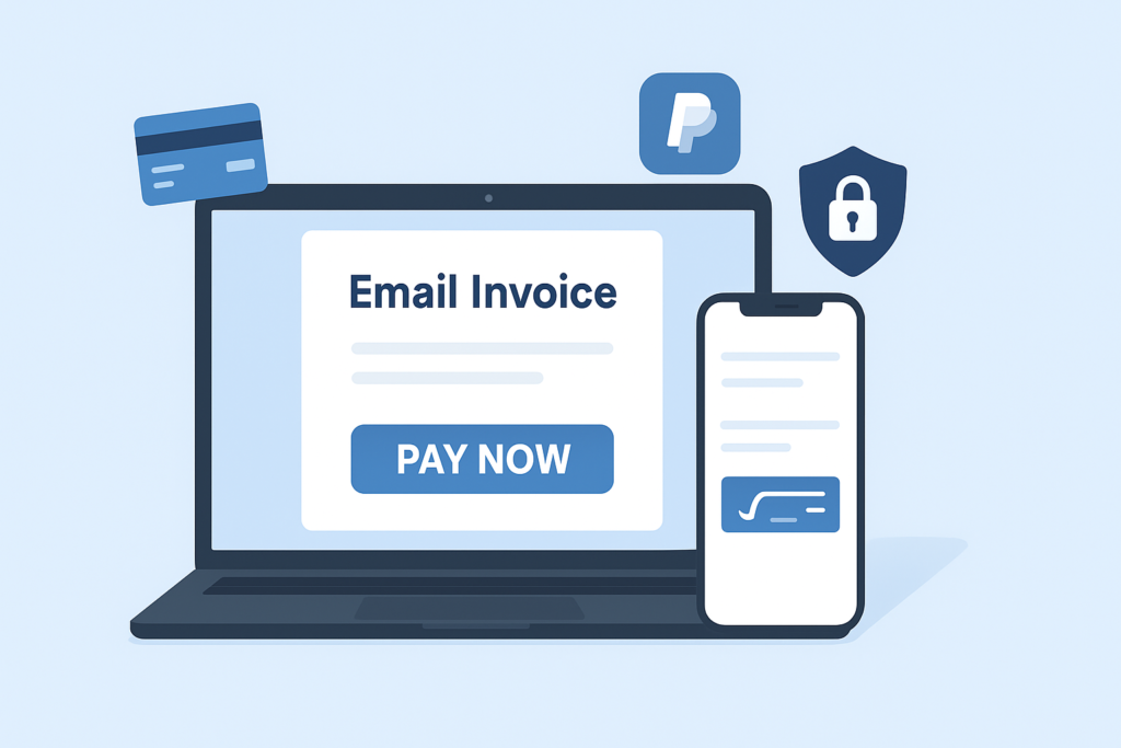 How to Accept Payments via Email Invoices | A 2025 Guide for Small Businesses